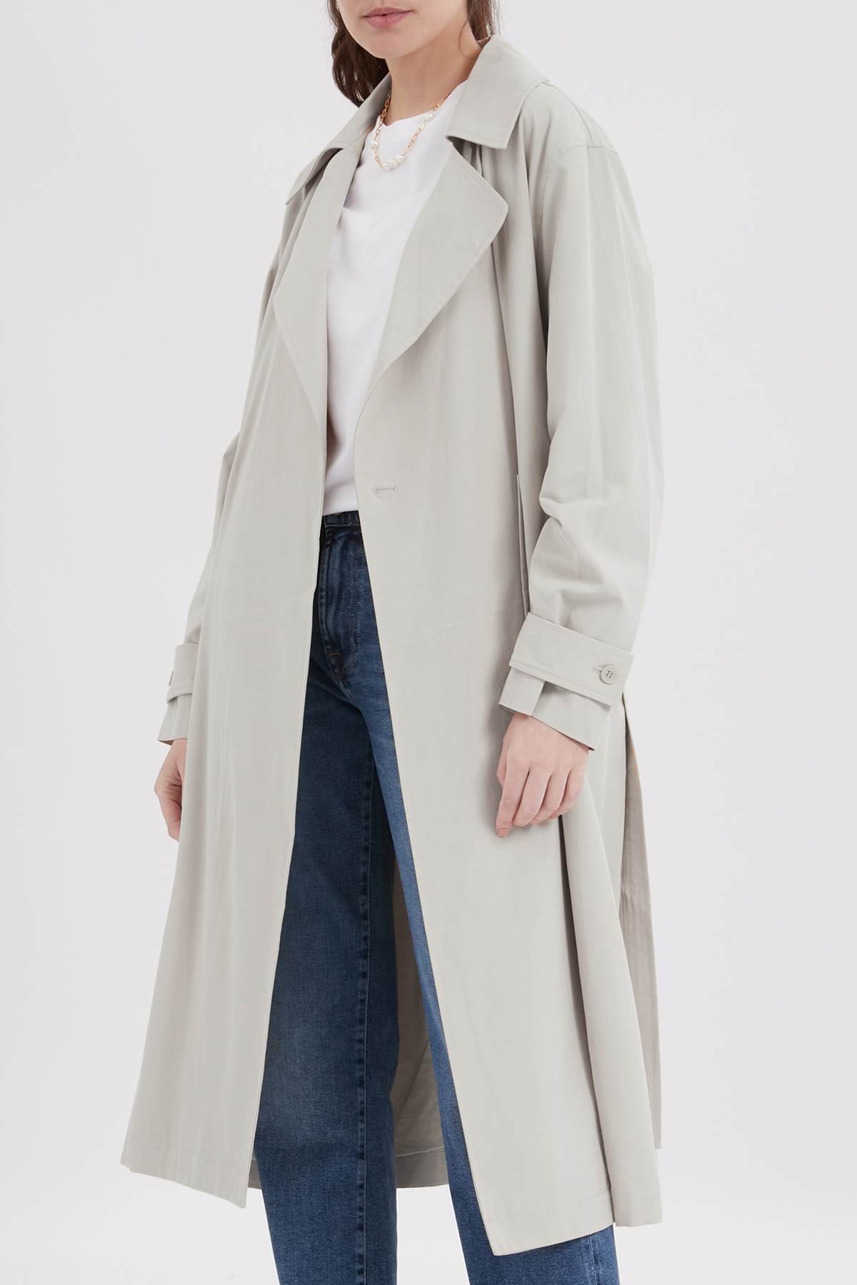 Trenchcoat mit Baumwolle IQ Studio IQ Studio