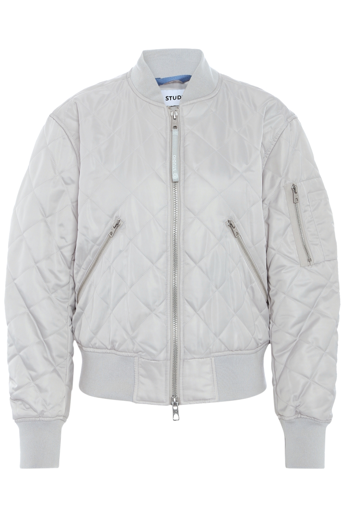 Alpha Industries – Wattierte Oversize-Bomberjacke In Vintage-Grün Mit